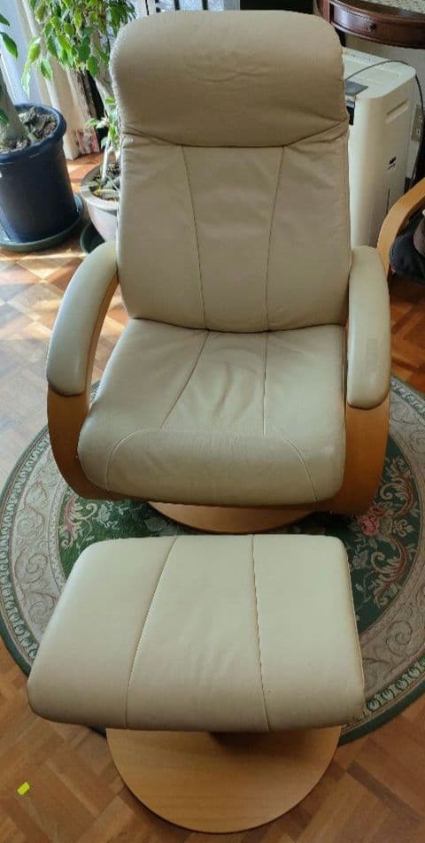 Fjords リクライニングチェア　オットマン　セットC Base Chair
