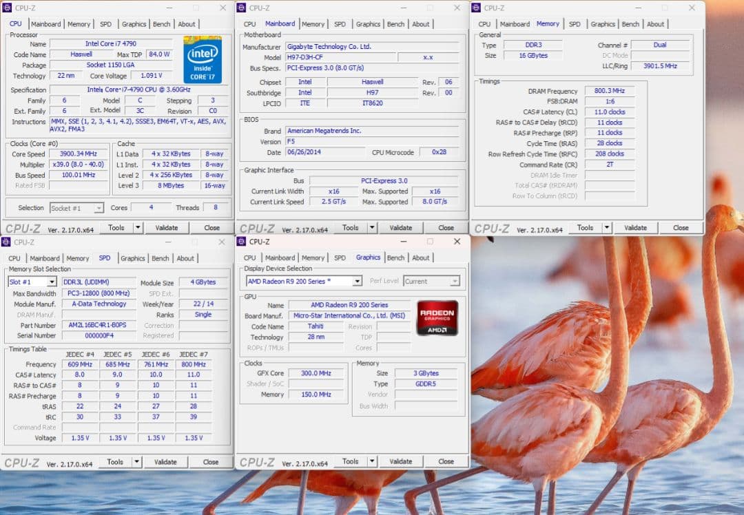 Windowsデスクトップ Windows11 SSD128GB i7 4790 16GB R9 280X