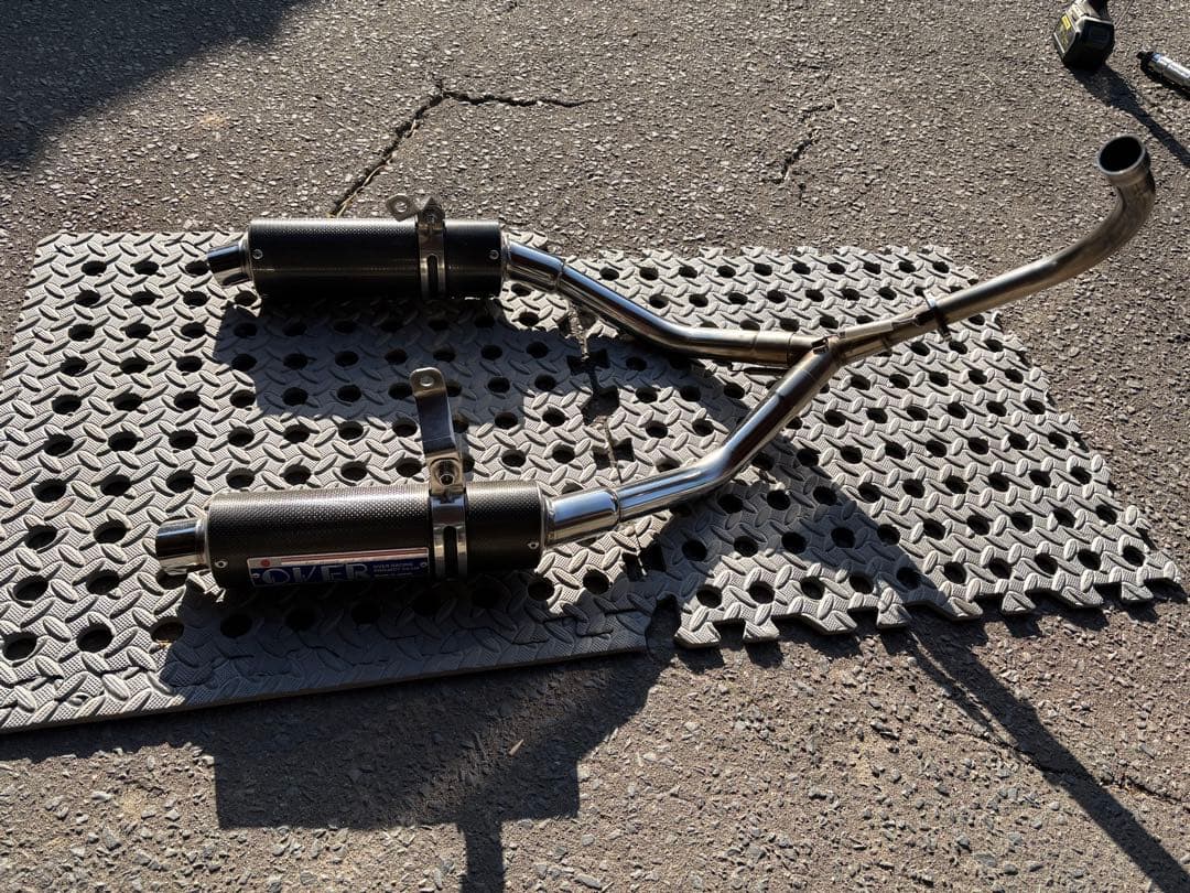 モンキー　OVER ２本出しマフラー