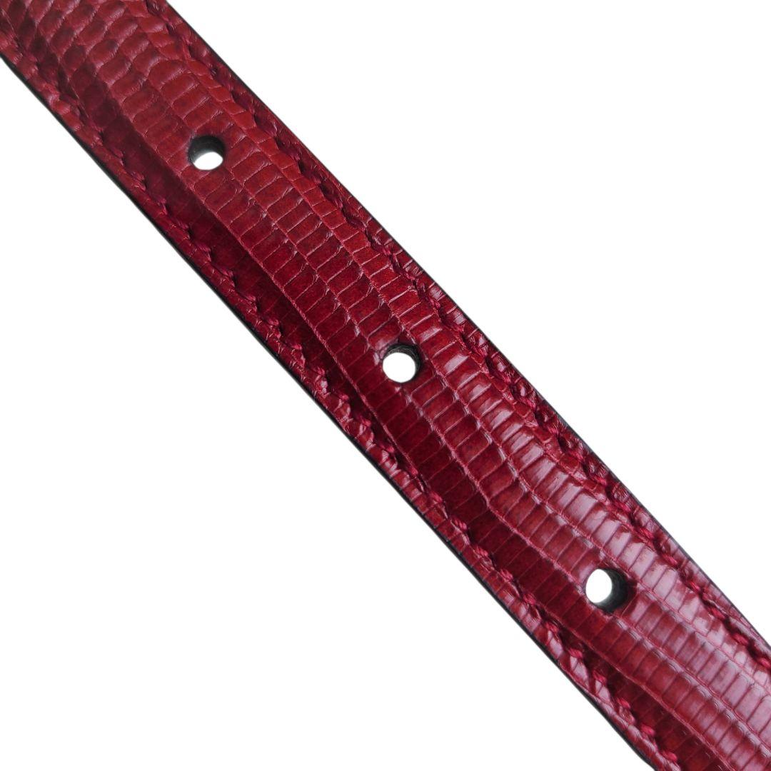 ✨新品未使用✨GUCCI　グッチ　ベルト　ダブルG　パイソン　スリムベルト
