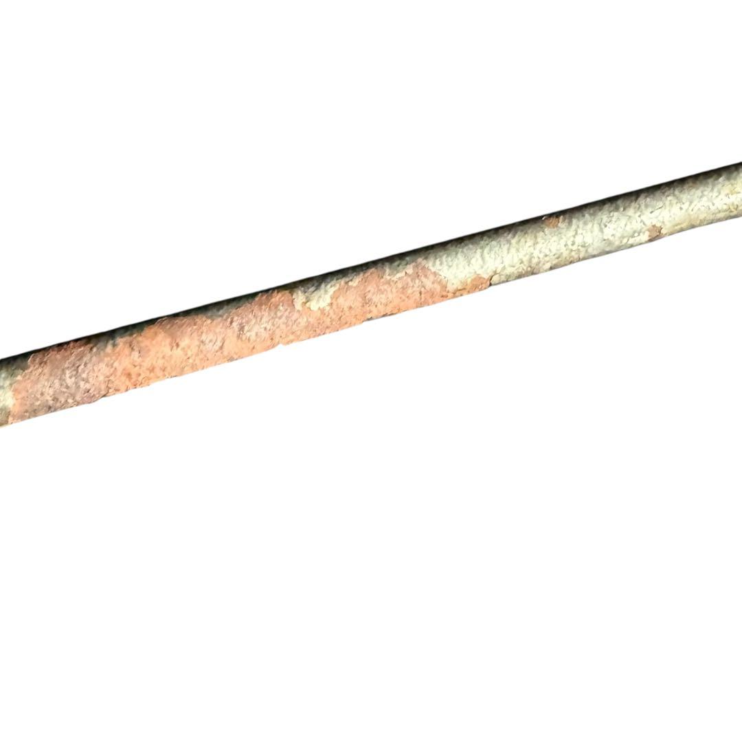 HR793 【希少】maruni リアルシャビーインダストリアル　ガラステーブル