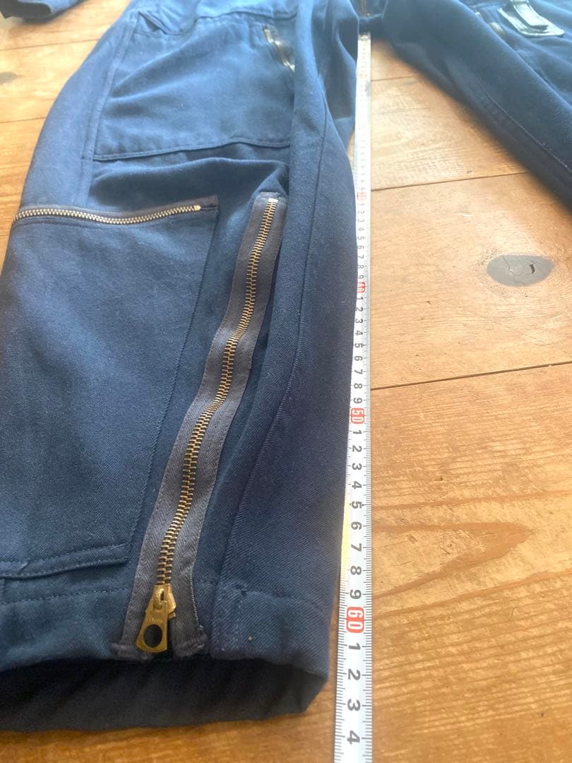 U.S. AIR FORCE フライトスーツ ネイビー 100%ウール