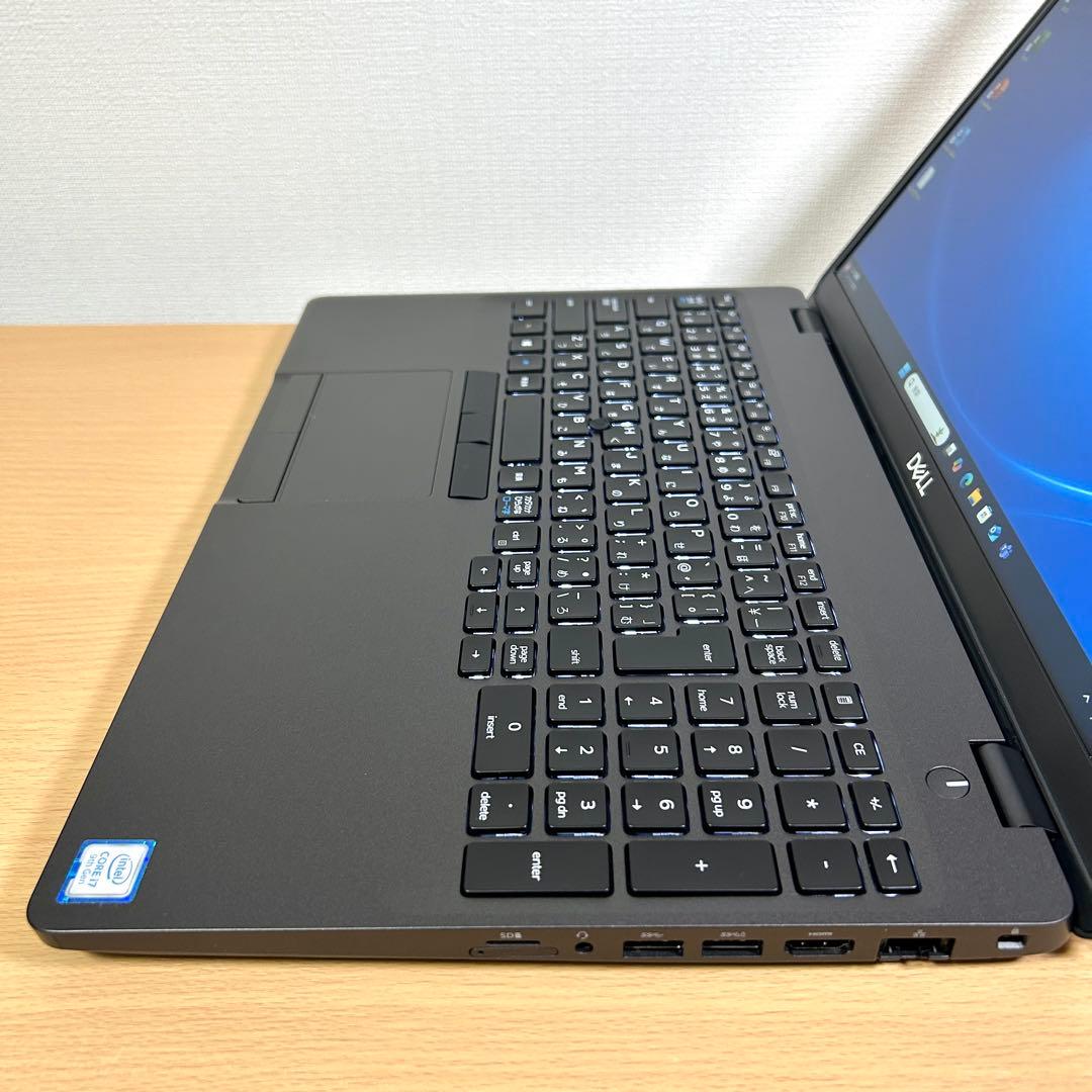 美品 DELL Latitude 5501 i7 512GB 16GB 15型