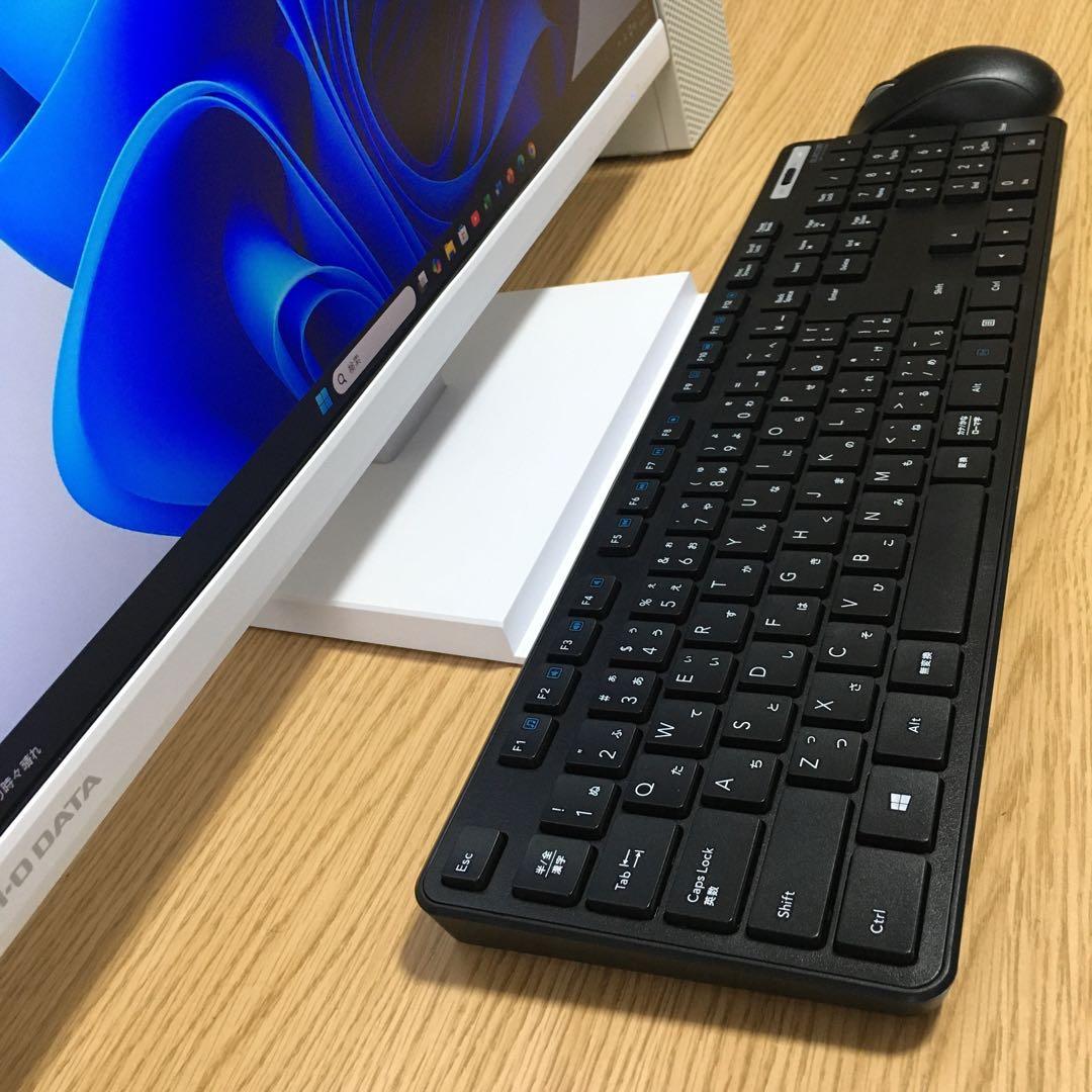 フルセット NEC Win11 9世代i3 16G 快適SSD 23.8’モニタ