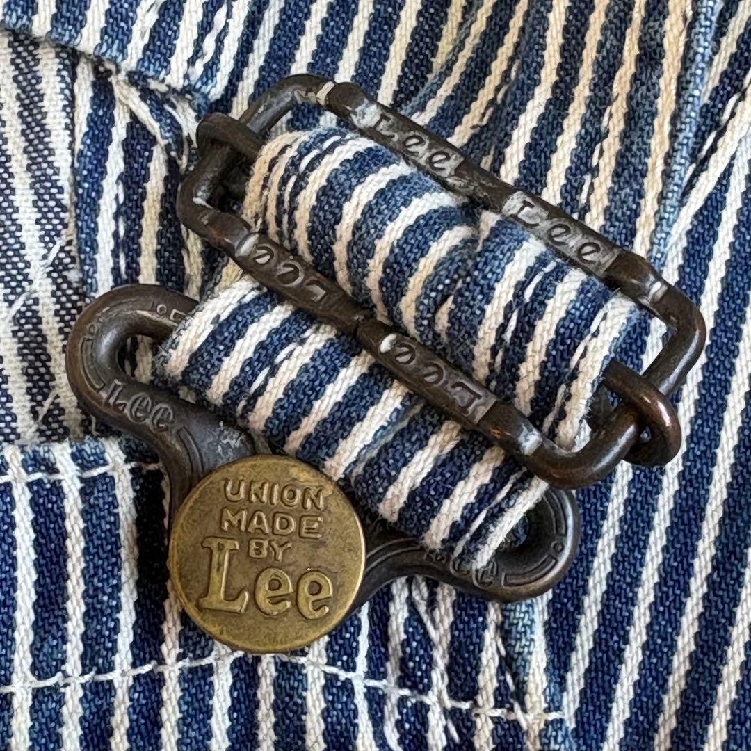 【美品】UNION MADE BY Lee リー ヒッコリー オーバーオール