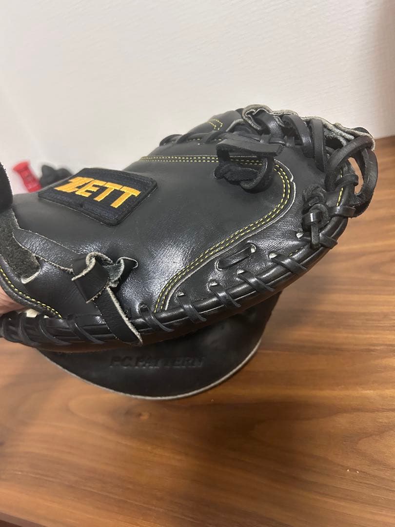 ZETT公式オーダー キャッチャーミット BPC-PRO旧ロゴ仕様・希少モデル