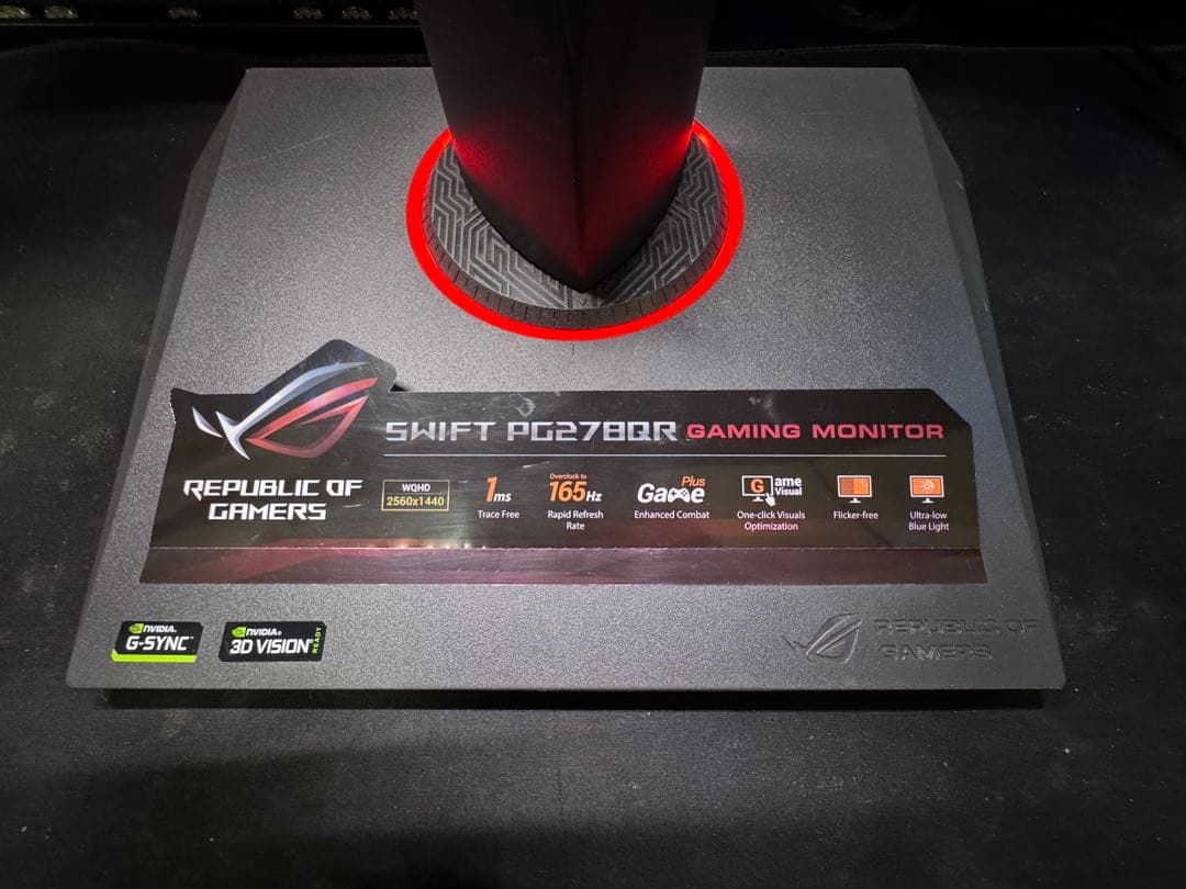 ASUS ROG TRIX PG278QR 27inchゲーミングモニター