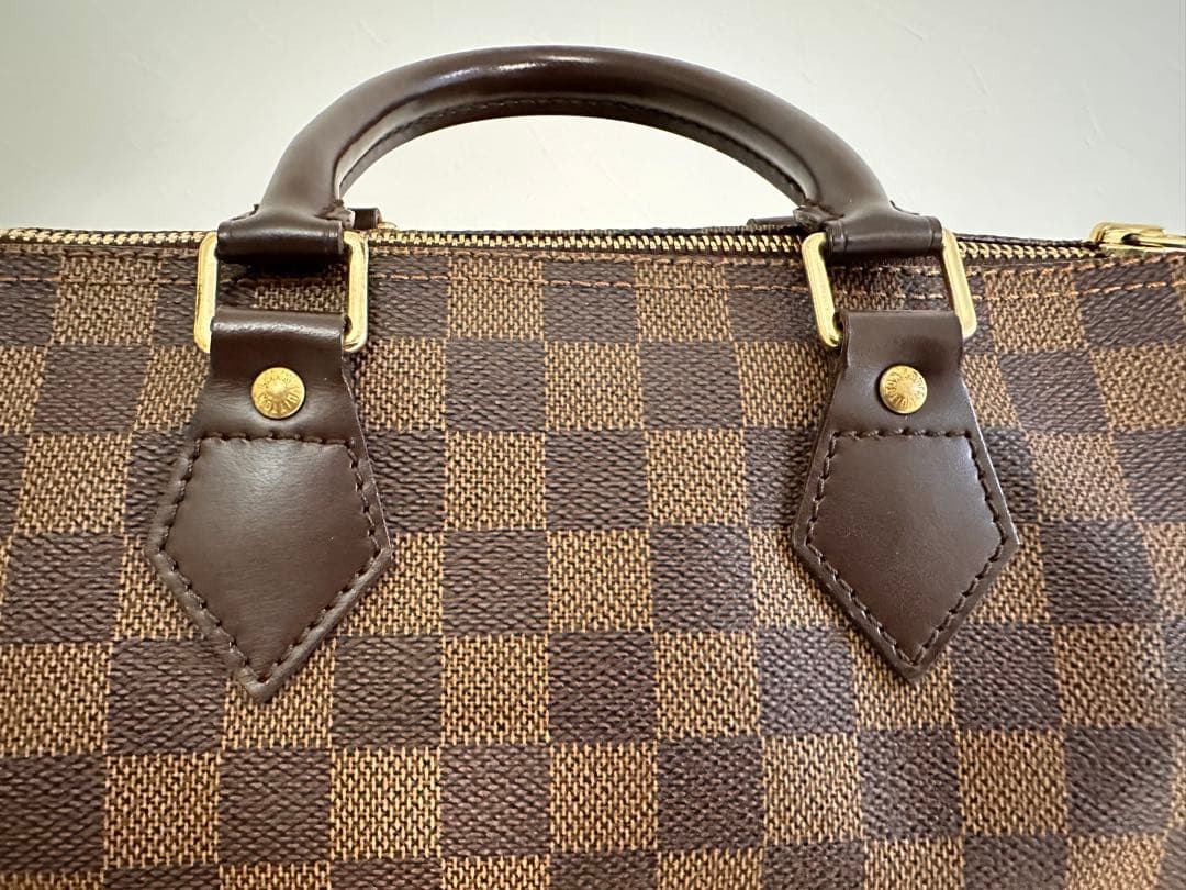 美品ルイヴィトン LOUIS VUITTONダミエ スピーディ25 バッグ