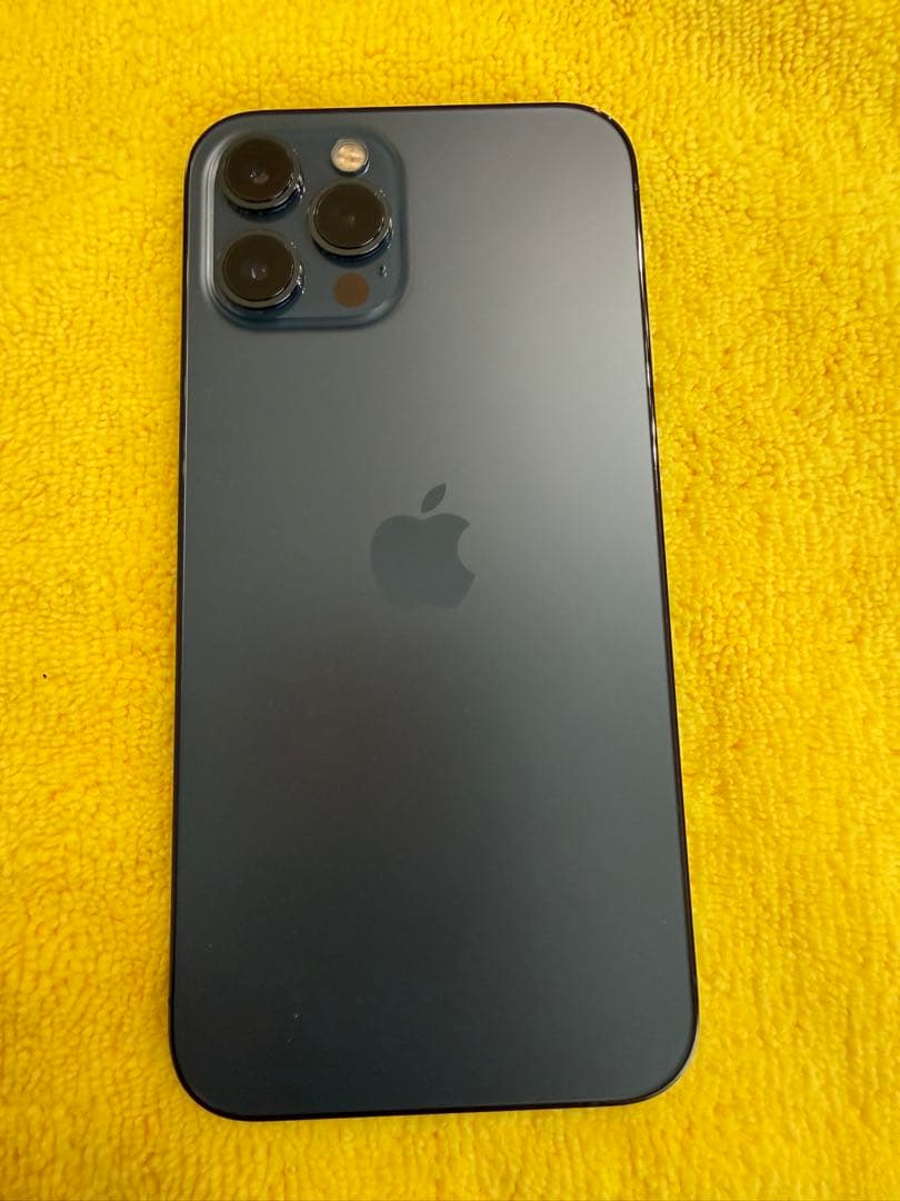 iPhone 12 Promax SIMフリー 256g 青色 本体 箱付き