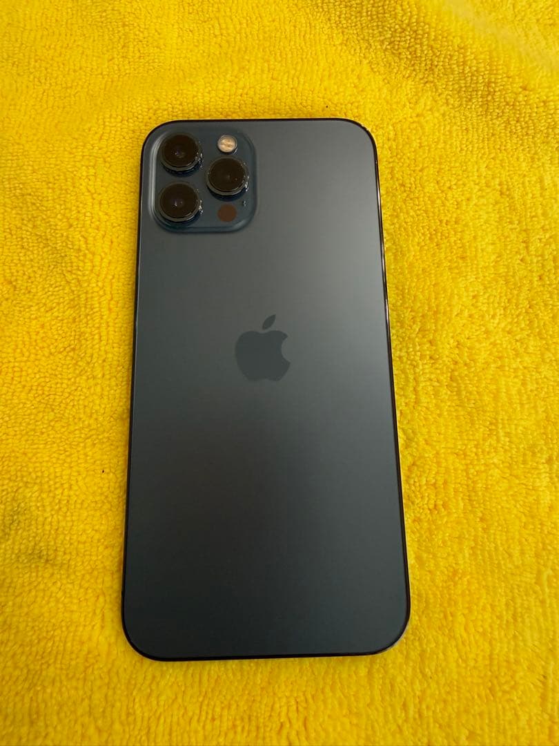 iPhone 12 Promax SIMフリー 256g 青色 本体 箱付き