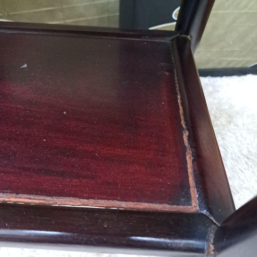 ♡石天板　龍の爪　サイドテーブル　花台　♡