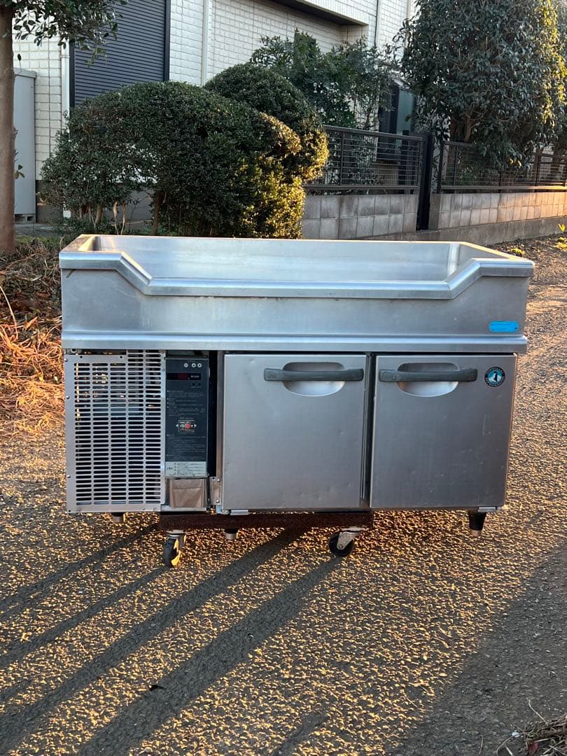 ホシザキ舟形シンク付台下冷蔵庫・RW-120SNC