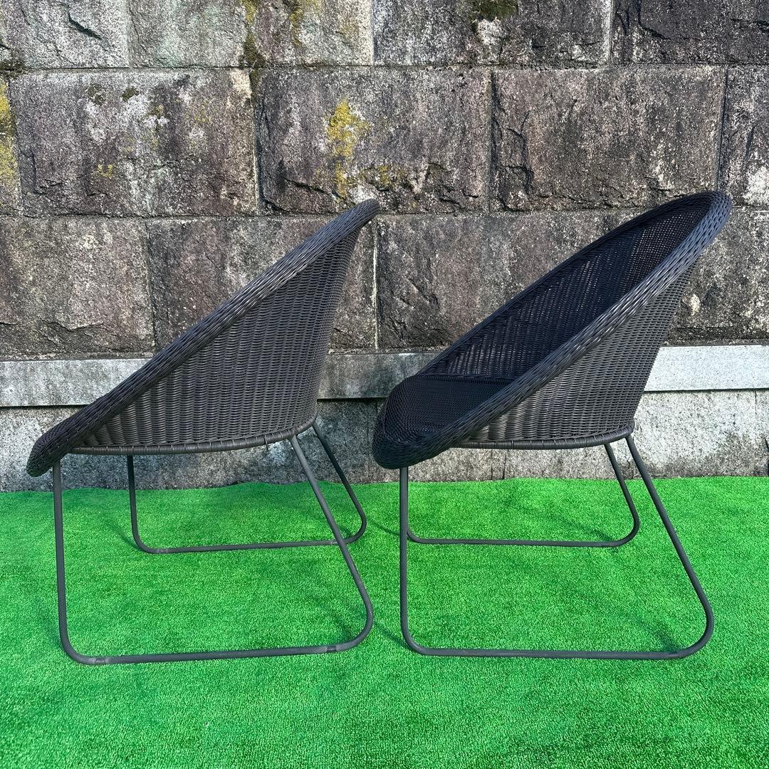 イタリア製 emu エミュー ガーデンチェア 西洋家具　2脚セットiso※