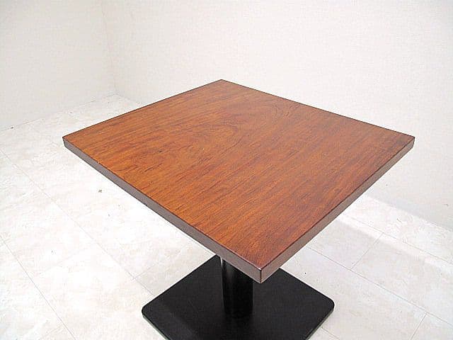 アフリカンローズウッド無垢材カフェテーブル 　1枚板サイドテーブル ブビンガ