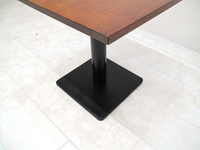 アフリカンローズウッド無垢材カフェテーブル 　1枚板サイドテーブル ブビンガ