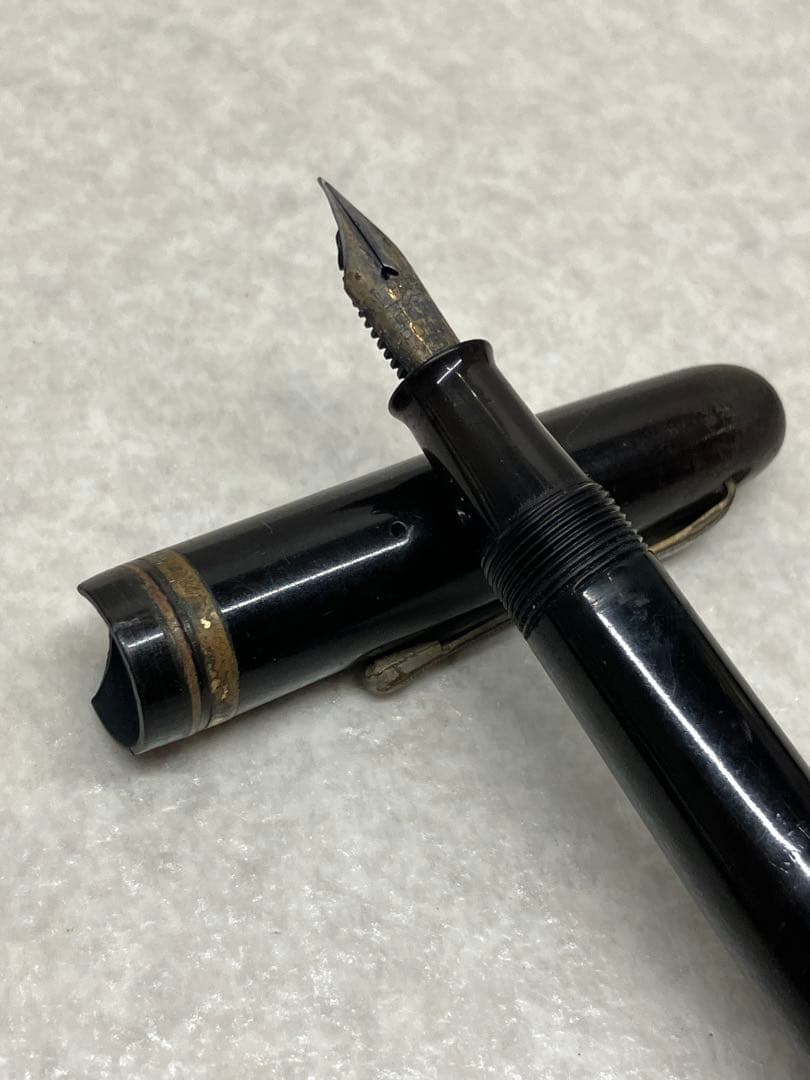 アンティーク 戦前万年筆 WARRANTED Lridium ワランテッド