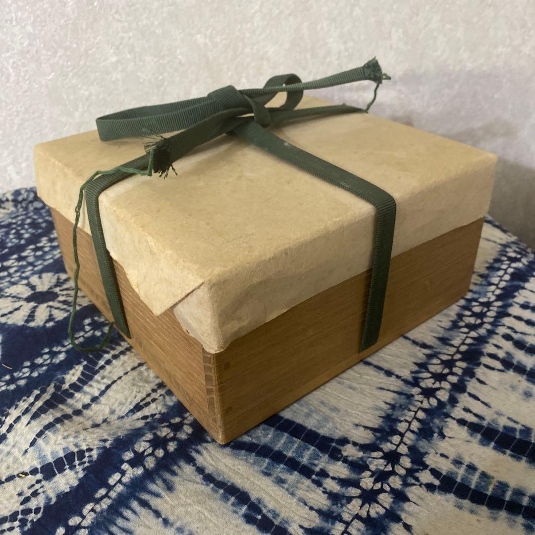 真葛香山　黒釉窯変　平茶碗