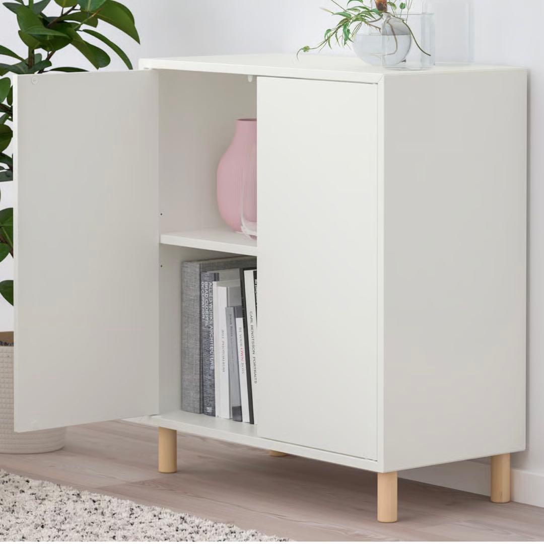 【完成品】IKEA EKET エーケト キャビネット　ホワイト