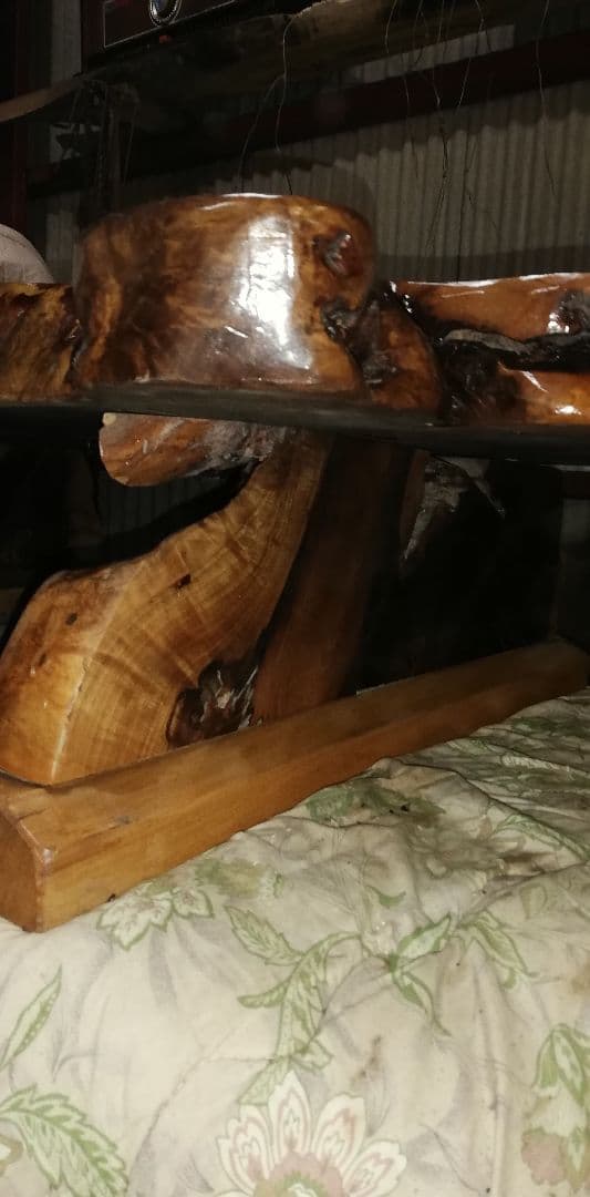 31   希な木目の座卓テーブル