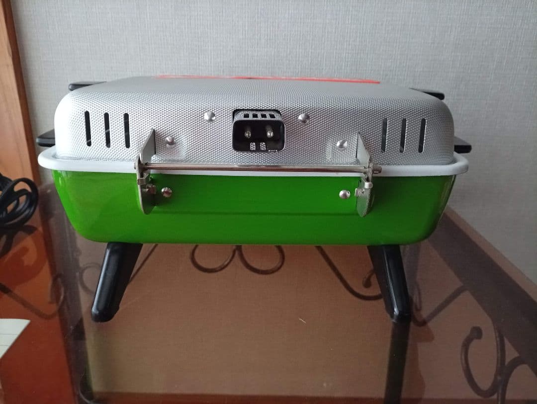 SANYO ホームロースター グリーン 電気グリル コンロ レトロビンテージ