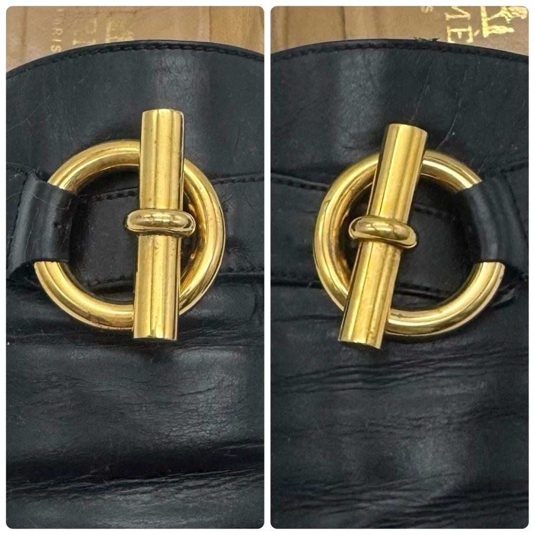 HERMES エルメス シェーヌダンクル ローファー 約23.5cm レディース