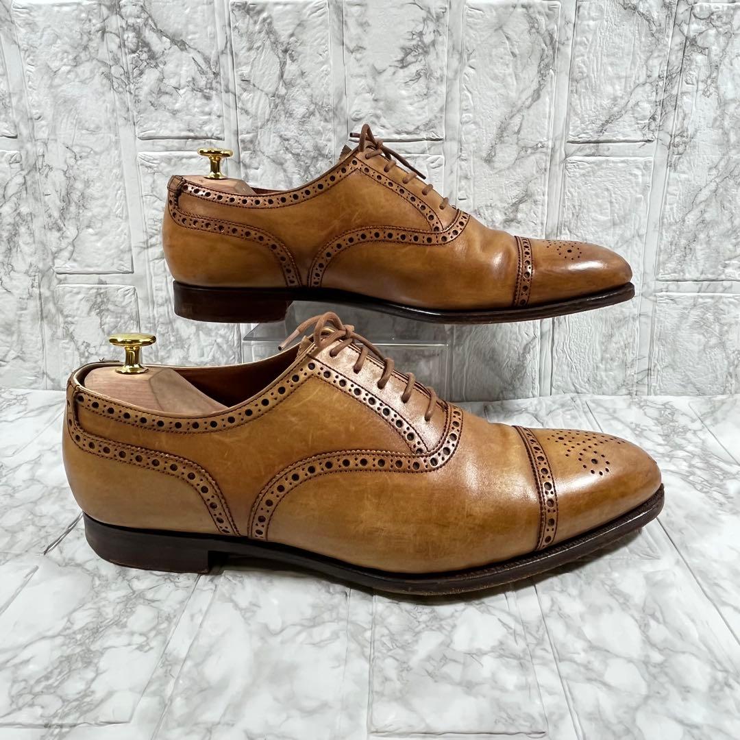 【美品】CROCKETT＆JONES BARRINGTON2 セミブローグ　27