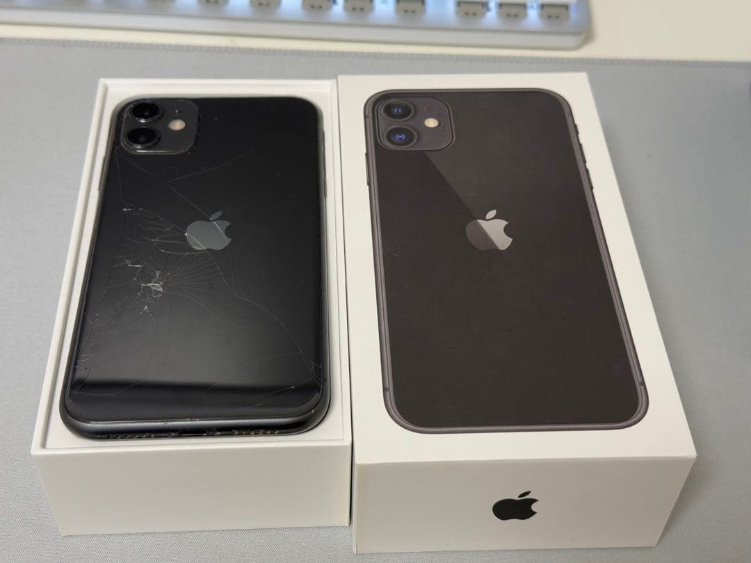 iPhone11 【背面割れ】 128GB 本体 SIMフリー