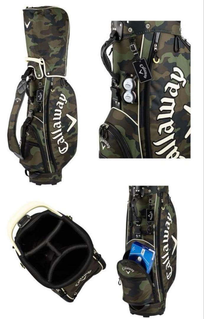 N*o様 キャロウェイ Callaway 軽量 キャディバッグ 迷彩 カモフラー