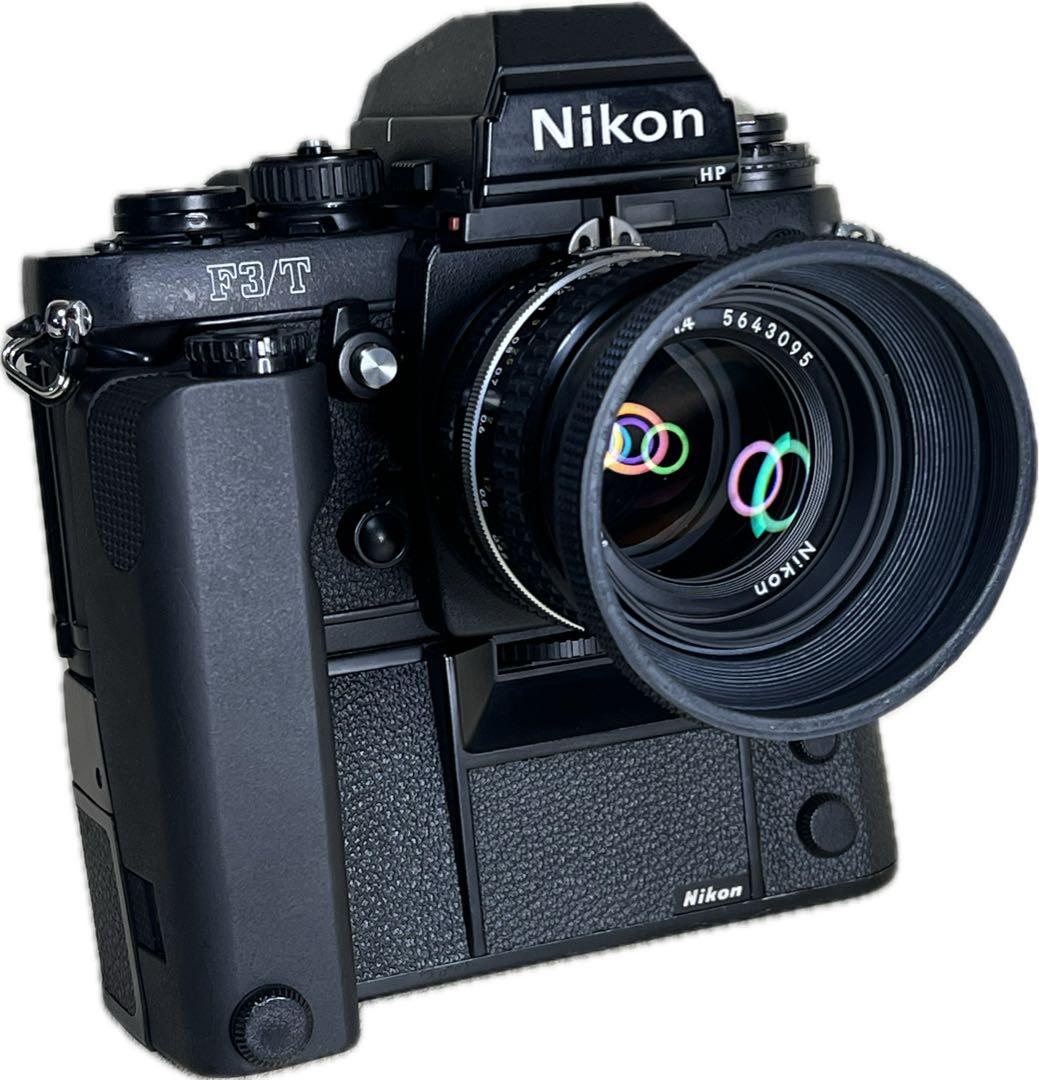 Nikon F3/Tチタンブラック+MD-4+NIKKOR 50mm1:1.4