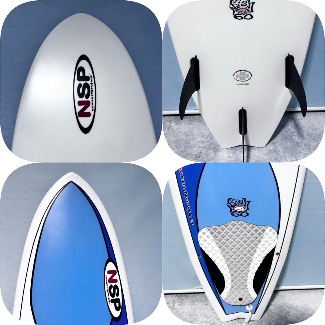 美品　NSP GO FISHサーフボード6.0
