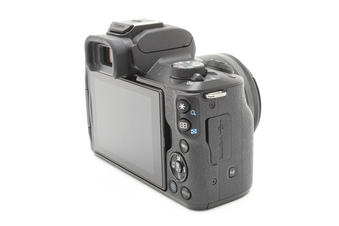 【美品】 キヤノン CANON EOS kiss M レンズキット