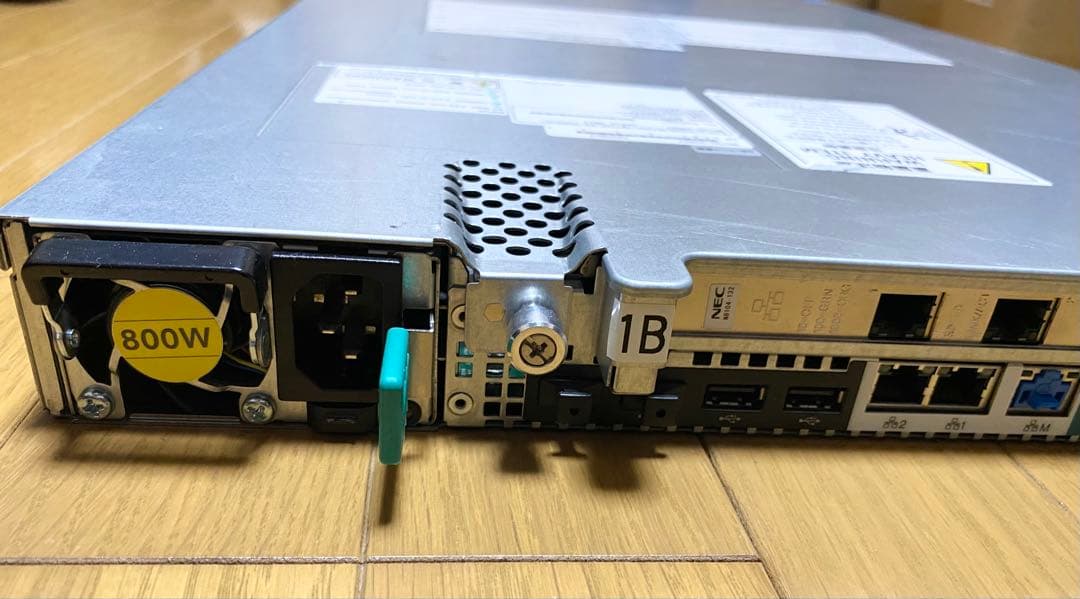 高性能サーバー NEC Xeon E5 16GB 1.5TB 20c40t