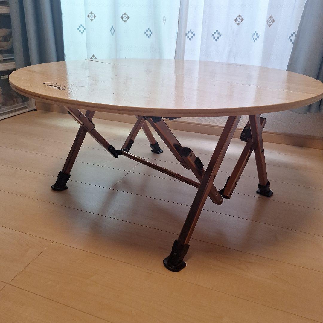 希少品‼️廃盤品Colemanコンフォートマスター バンブーオーバルテーブル85