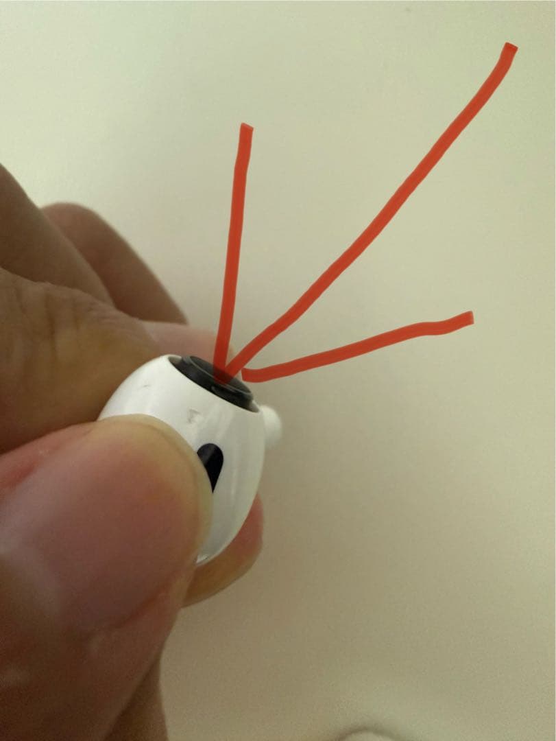 AirPods Pro本体 ホワイト イヤーチップ付き