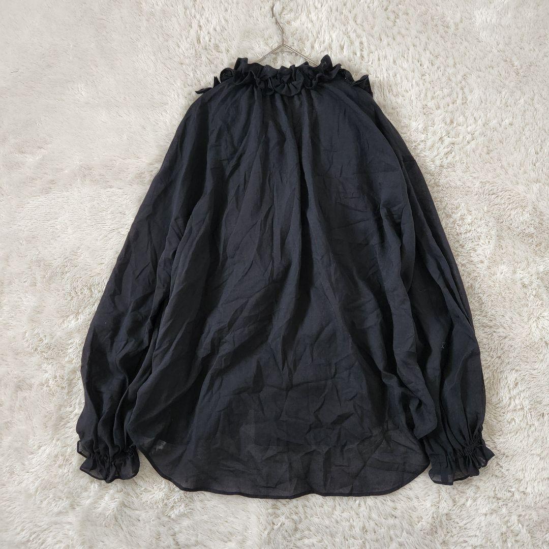新品✨ジャーナルスタンダードレサージュ 24SS シアー フリル ブラウス