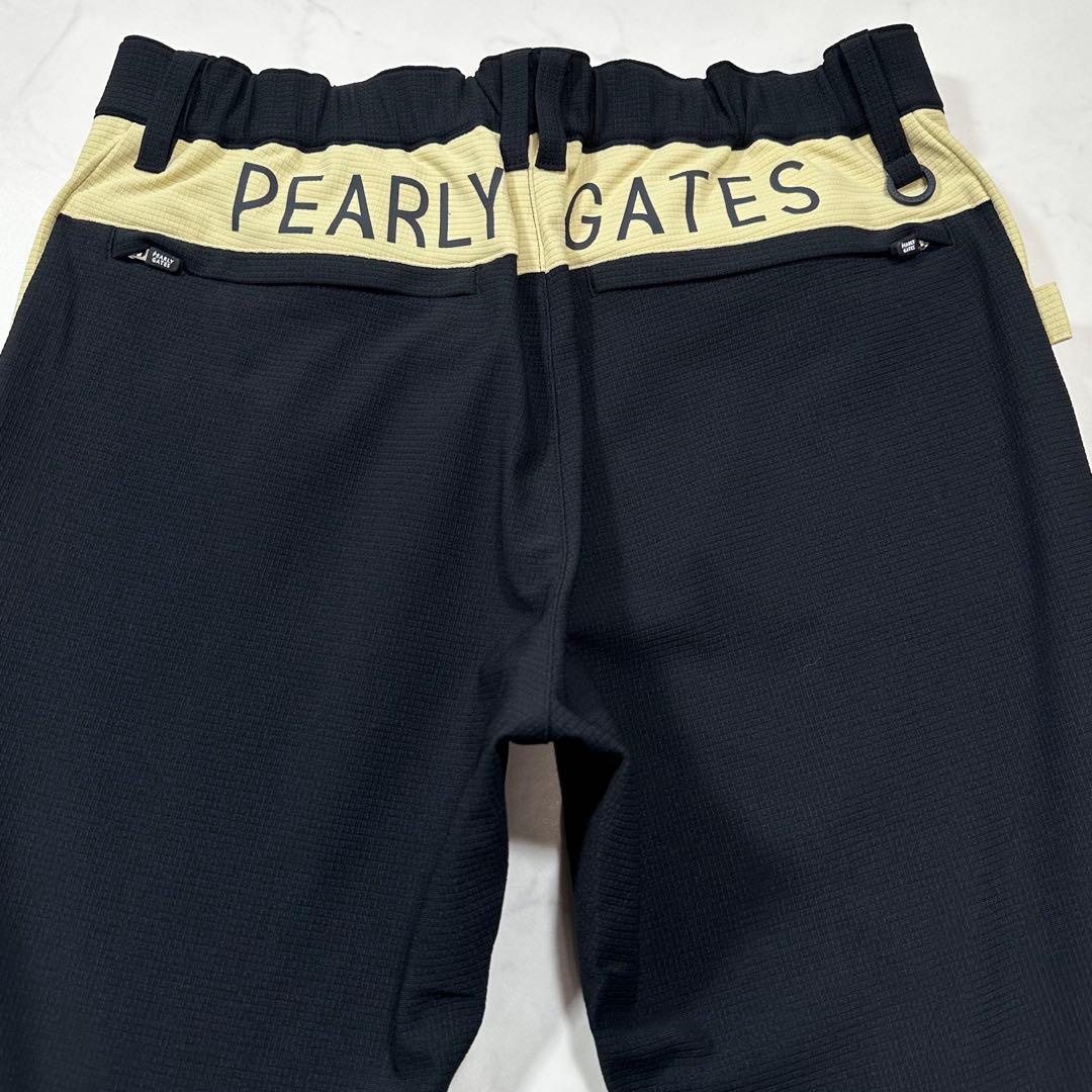 未使用級2024年◎パーリーゲイツ TEXBRID ストレッチパンツ 腰ロゴ 4