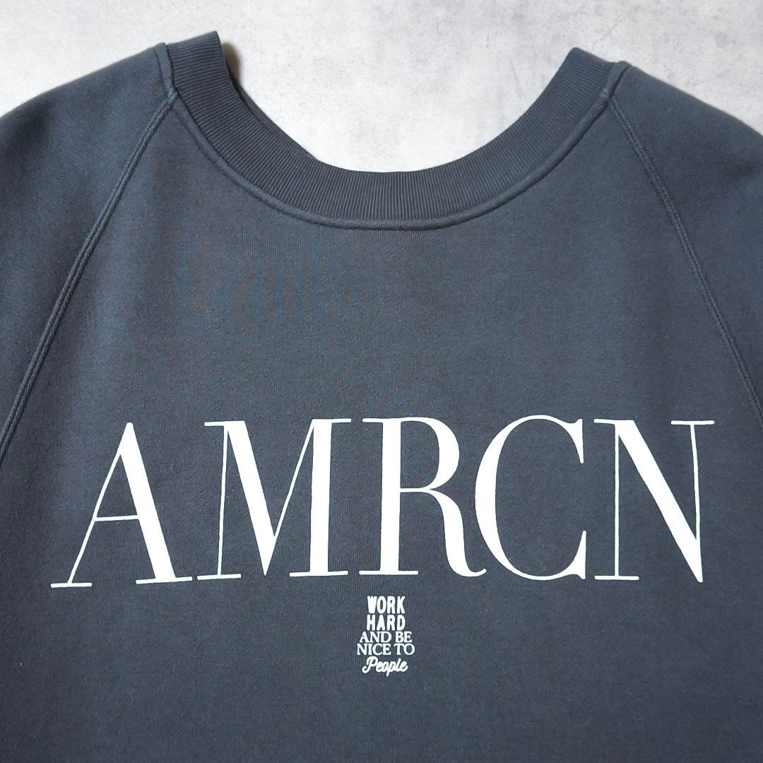 L'Appartement アメリカーナ CREW NECK SWEAT グレー