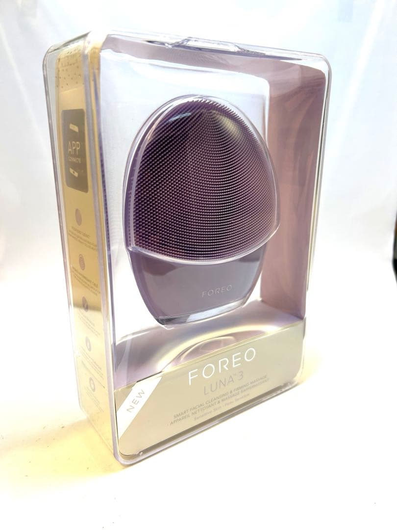 【新品未開封品】FOREO LUNA3 フォレオ　ルナ3 敏感肌用　紫