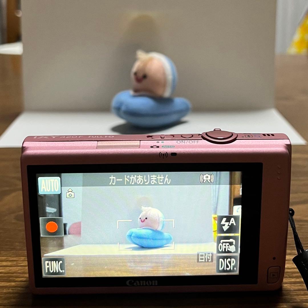 Canon IXY 420F　ピンク キャノン デジタルカメラ