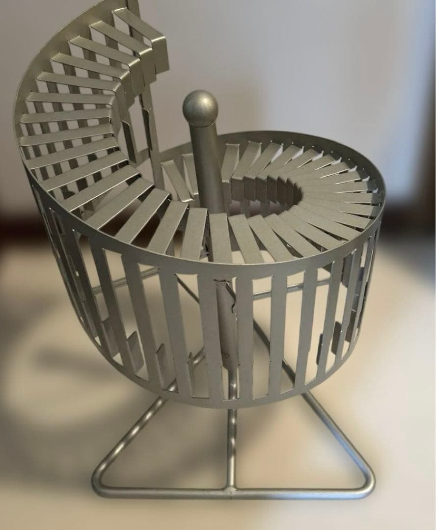 スペースエイジ スパイラルCDラック アイアンフレーム STRIPE co.,