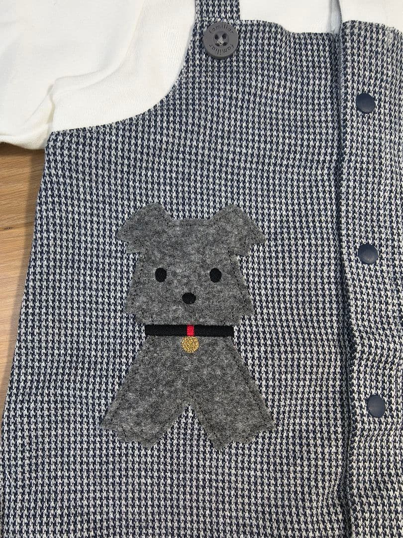 familia　ファミリア　カバーオール70　よだれかけ　セット　秋冬用