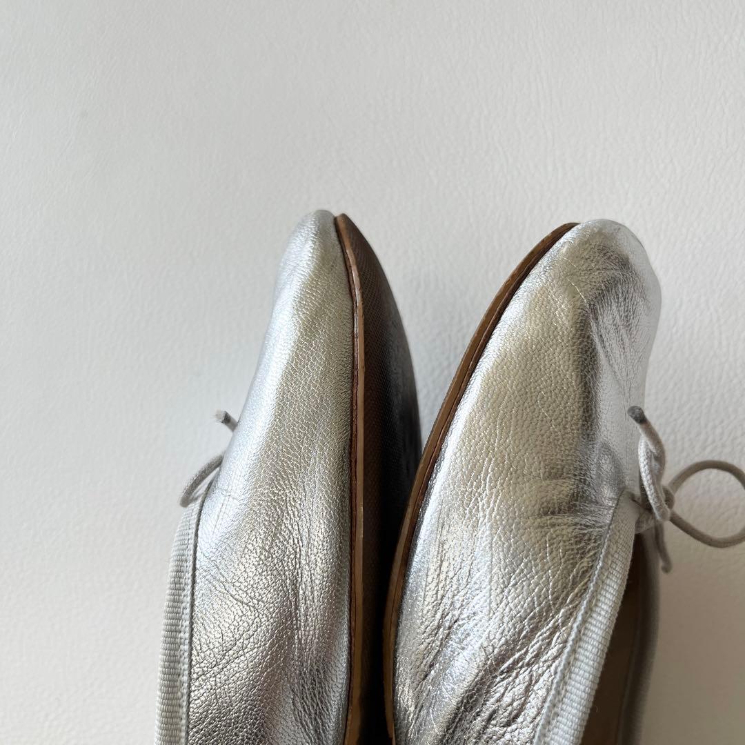 ▼ポルセリ×A.P.C アーペーセー【39】フラット バレエシューズ パンプス