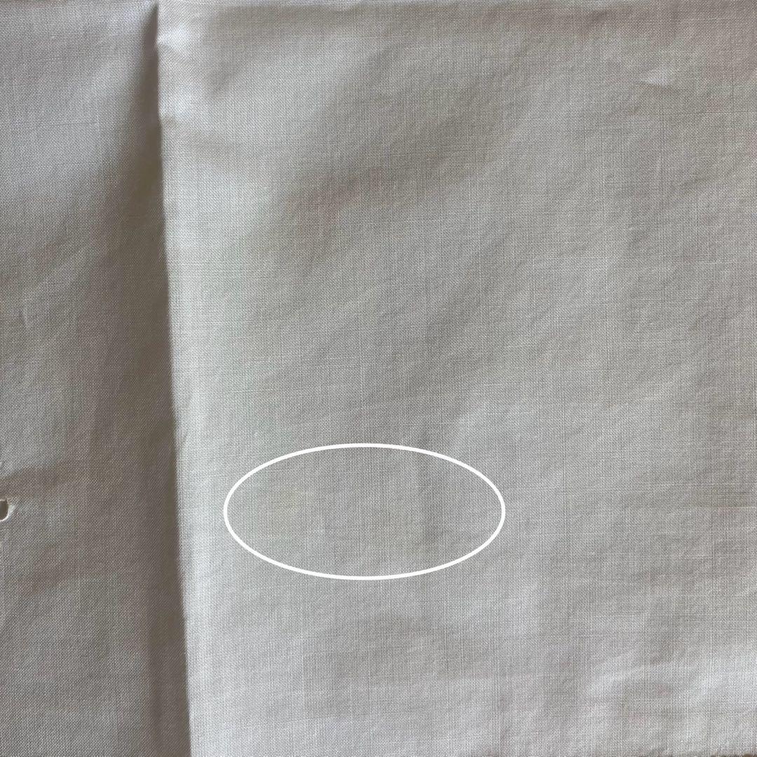 【新品】【HERMES】エルメス H透かし模様 ハンカチ 白｜箱・リボン・袋付