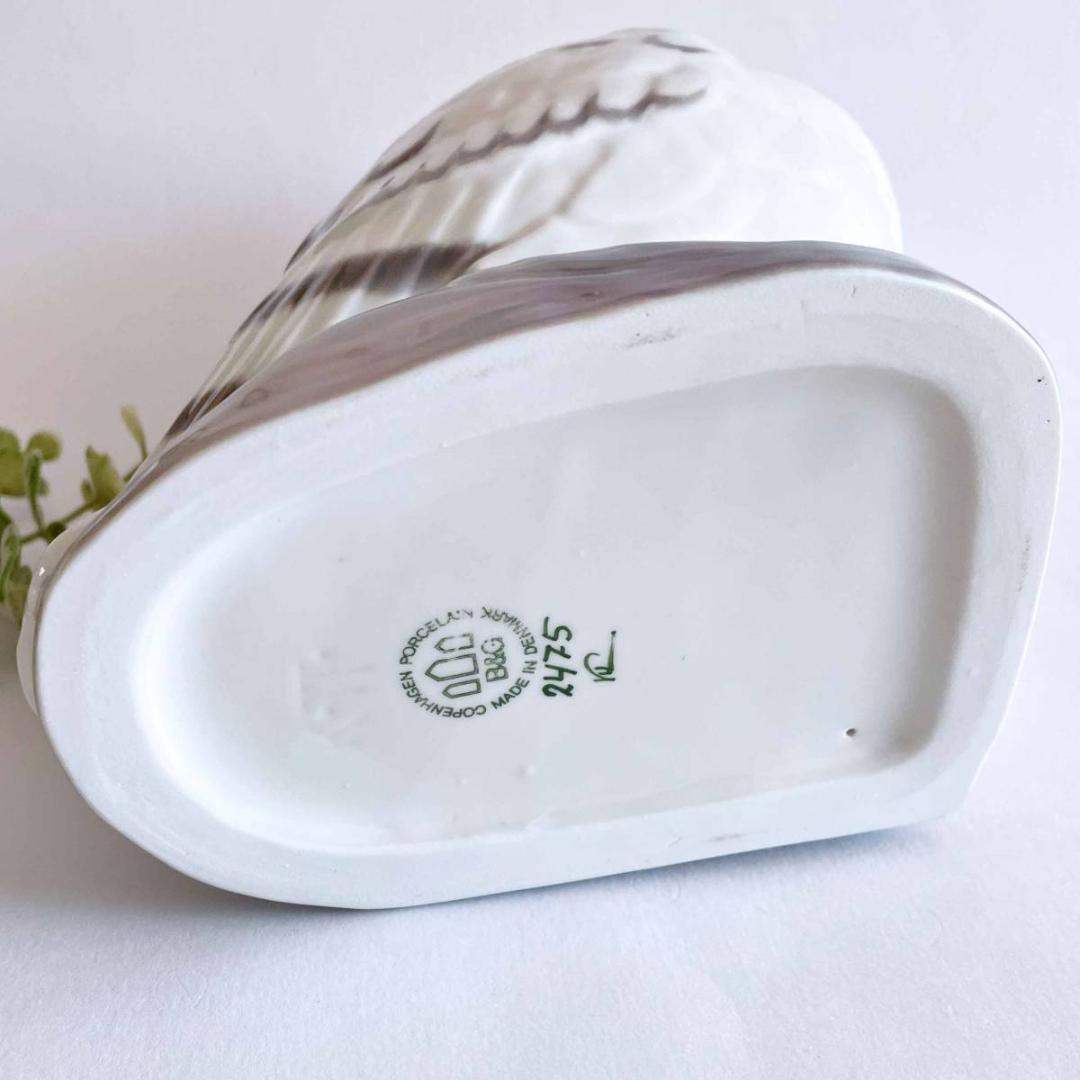 ビングオーグレンダール B&G 梟 ふくろう 鳥 フィギュリン デンマーク製