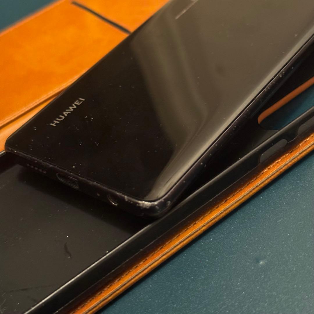 訳あり　レア　HUAWEI P30 黒　物理デュアルシム