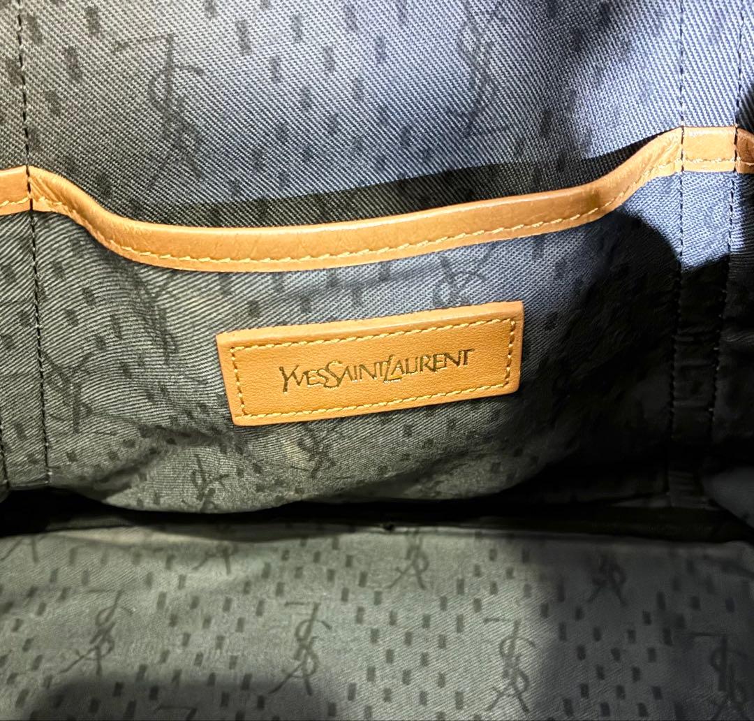 YVES SAINT LAURENT イヴサンローラン 巾着 ショルダーバッグ