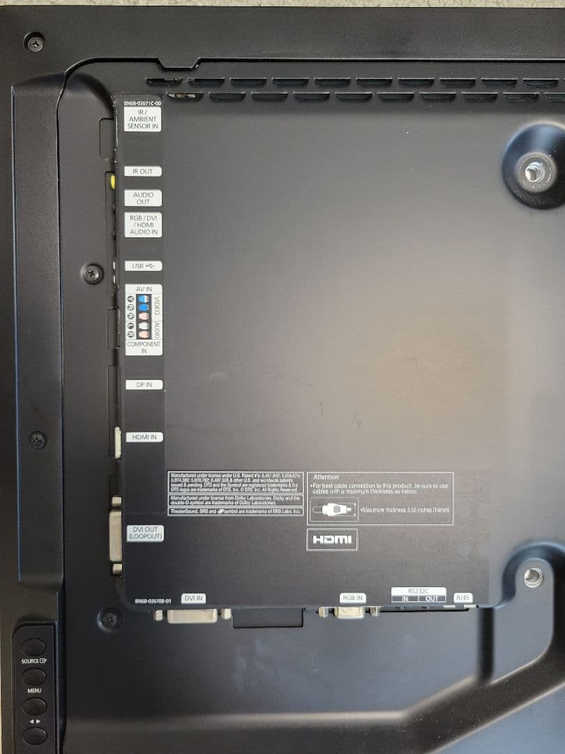 SAMSUNG ME32B ワイドディスプレイ