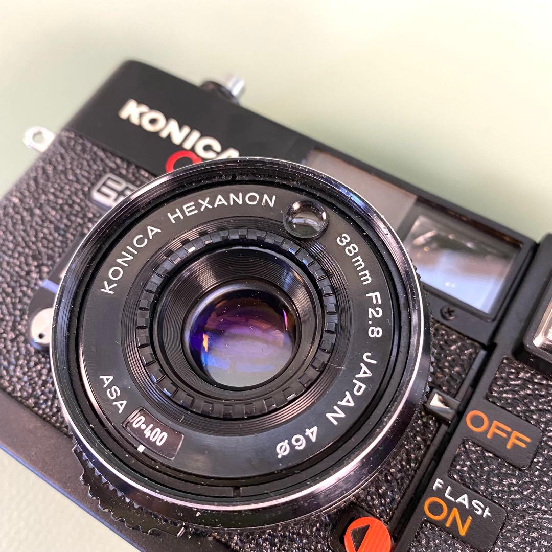 【作動保証1ヶ月】　整備済、完動品/ コニカ Konica C35 EF