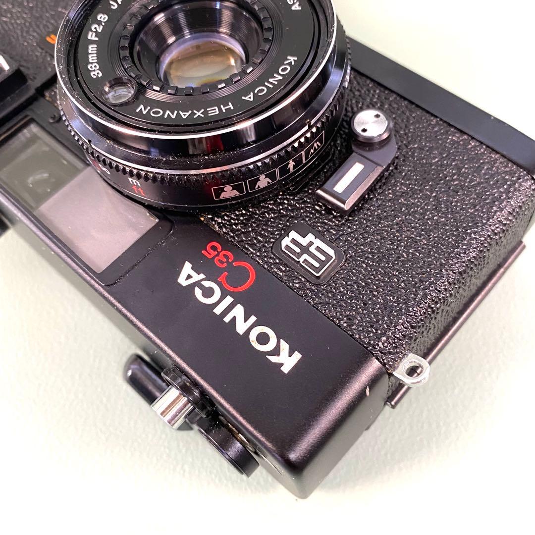 【作動保証1ヶ月】　整備済、完動品/ コニカ Konica C35 EF