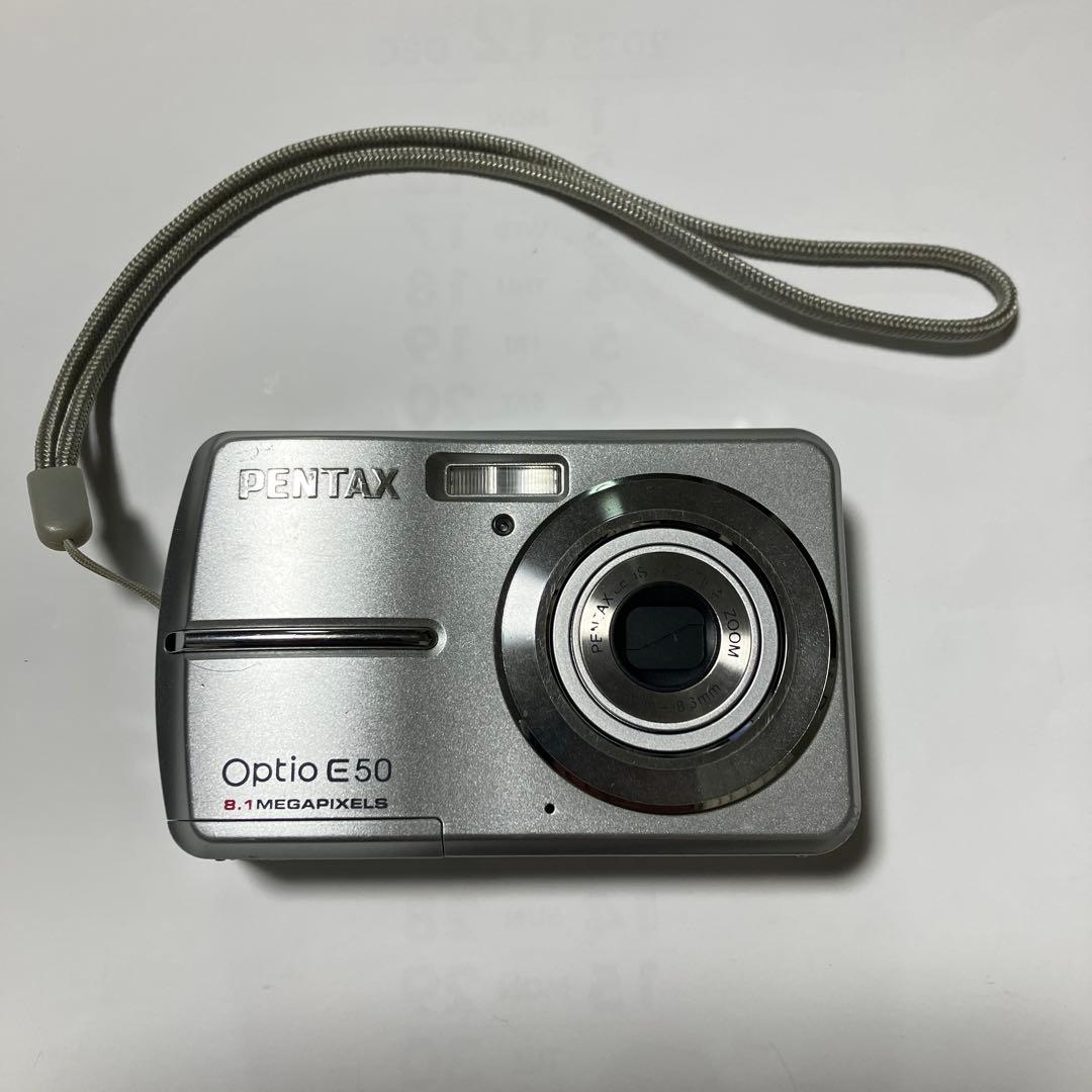 PENTAX Optio E50 8.1メガピクセル